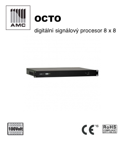 AMC audioprocesor OCTO