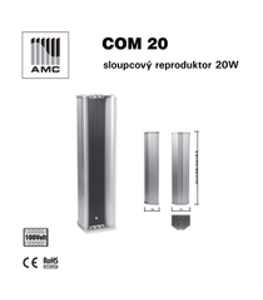 AMC sloupcový reproduktor COM 20