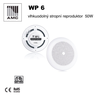 AMC stropní reproduktor vlhku-odolný WP 6