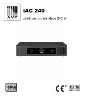 AMC výkonový zesilovač pro instalace 240W - iAC 240