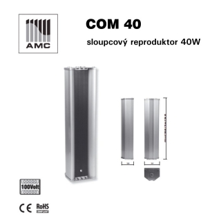 AMC sloupcový reproduktor COM 40