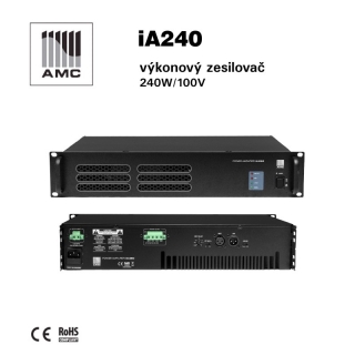 AMC výkonový zesilovač pro instalace 240W - iA 240