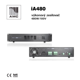 AMC výkonový zesilovač pro instalace 480W - iA 480