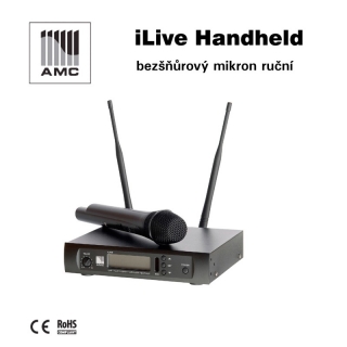 AMC bezšňůrový mikrofon ruční iLive Handheld