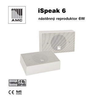 AMC nástěnný reproduktor iSpeak 6