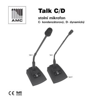 AMC dynamický mikrofon na husím krku TALK D