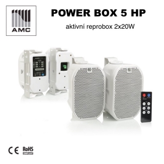 AMC aktivní reproduktorový box POWER BOX 5 HP